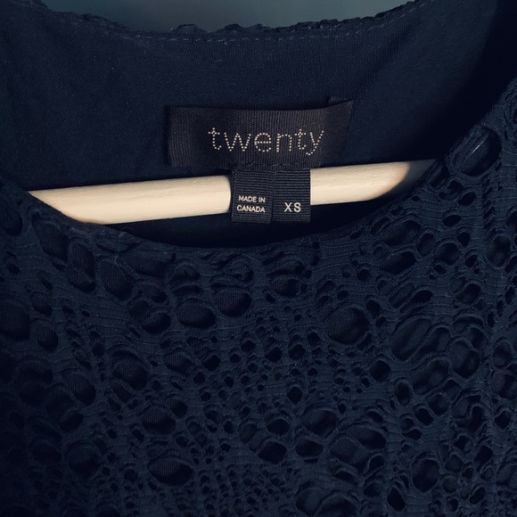 Twenty Webbed Crochet Bodycon Dress - Picture 7 of 7